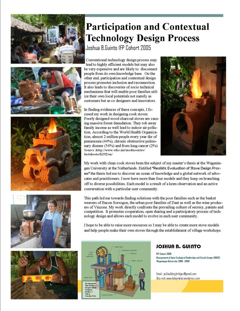 Poster Exhibit Stoves to IFP